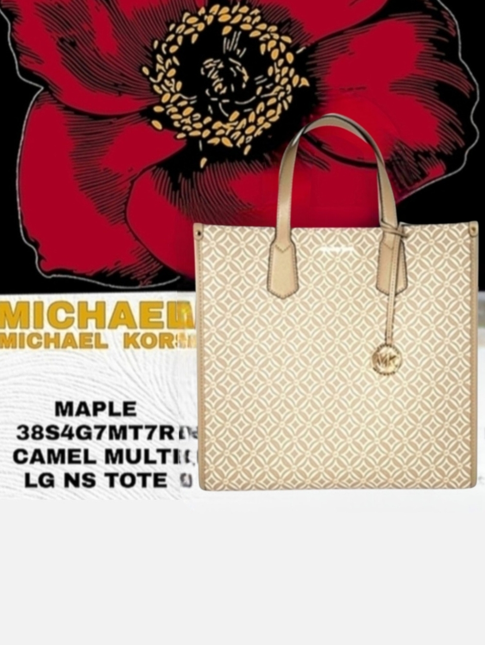 MICHAEL Michaell Kors Camel Multi Tote